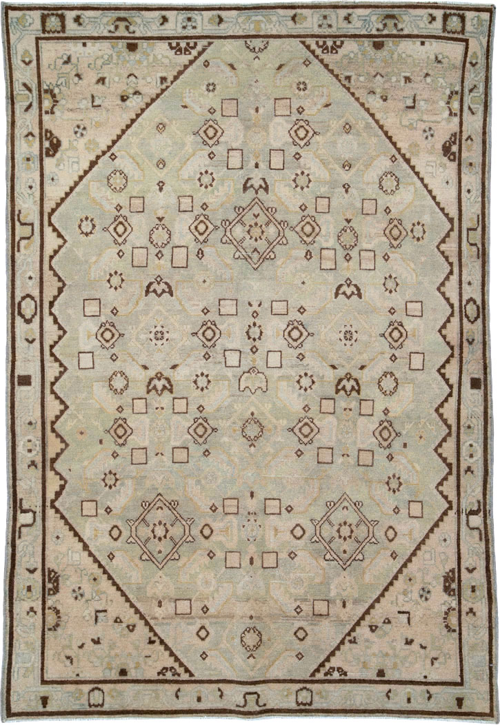 Vintage Persian Malayer Rug, No.25791 - Galerie Shabab