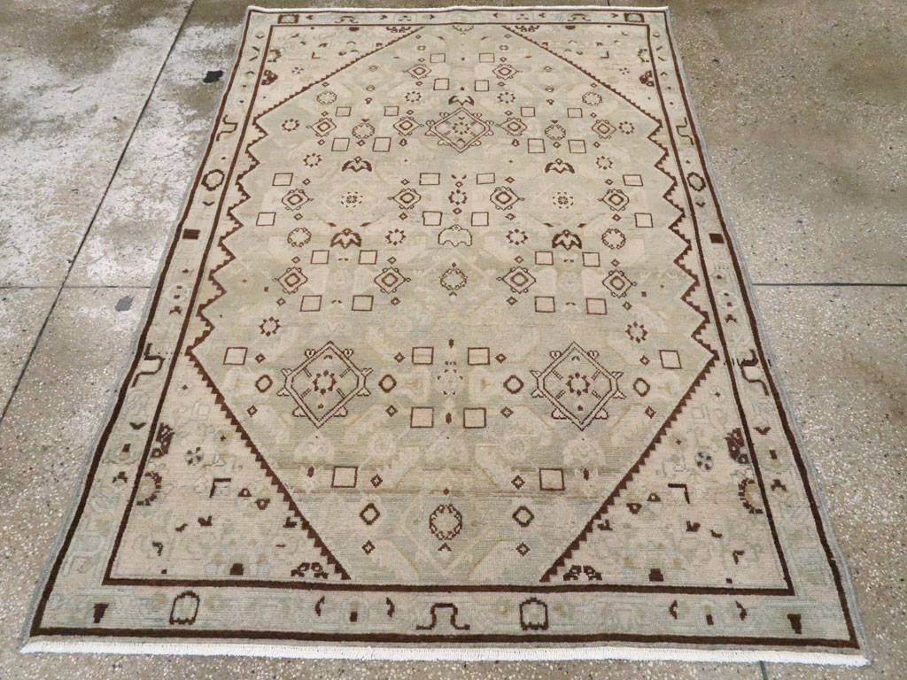 Vintage Persian Malayer Rug, No.25791 - Galerie Shabab
