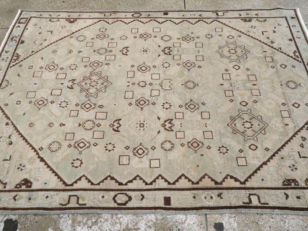 Vintage Persian Malayer Rug, No.25791 - Galerie Shabab