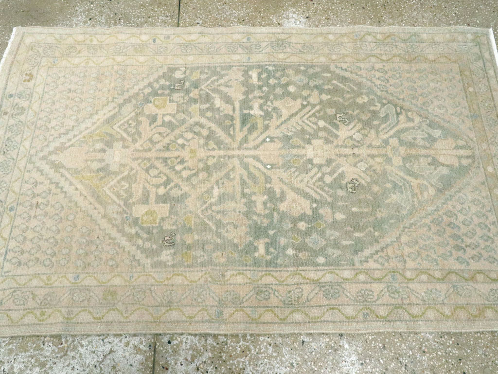 Vintage Persian Malayer Rug (Pair: 1 of 2), No.25792 - Galerie Shabab