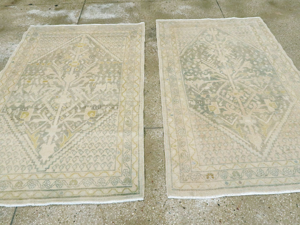 Vintage Persian Malayer Rug (Pair: 1 of 2), No.25792 - Galerie Shabab
