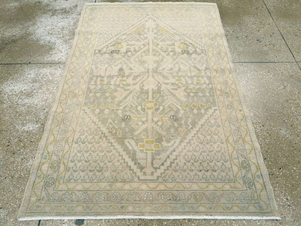 Vintage Persian Malayer Rug (Pair: 2 of 2), No.25793 - Galerie Shabab