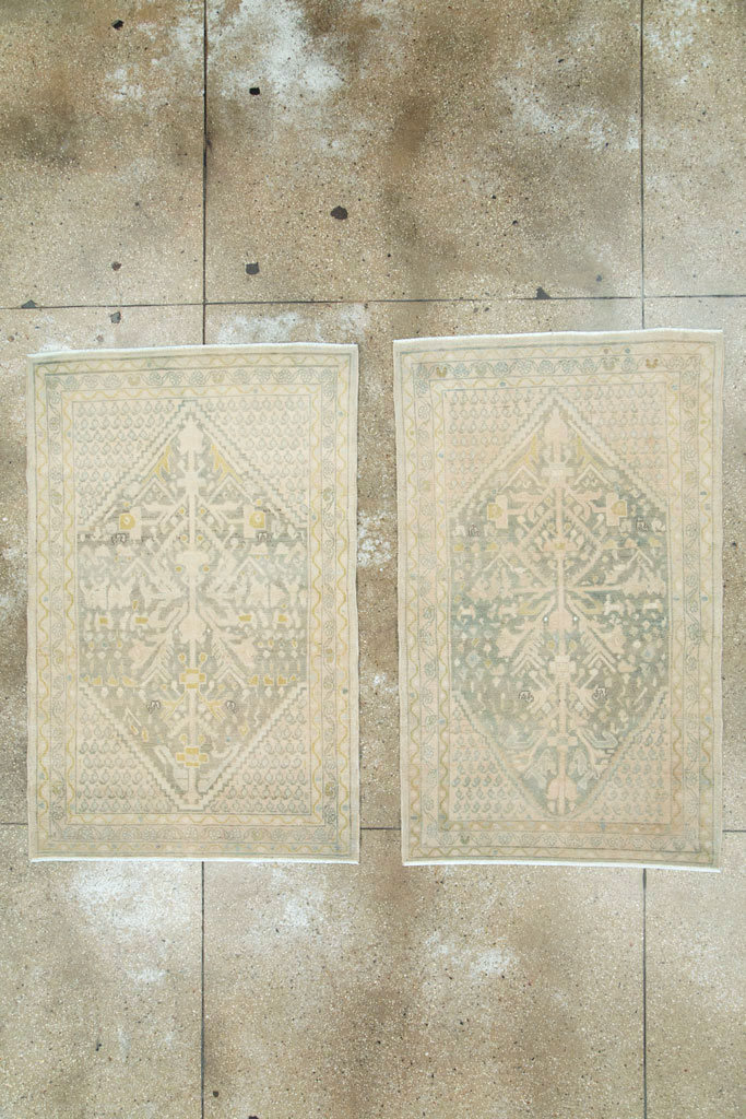 Vintage Persian Malayer Rug (Pair: 2 of 2), No.25793 - Galerie Shabab