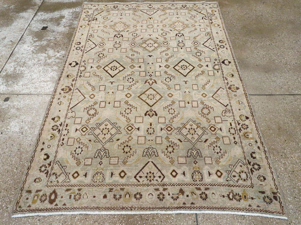 Vintage Persian Malayer Rug, No.25794 - Galerie Shabab