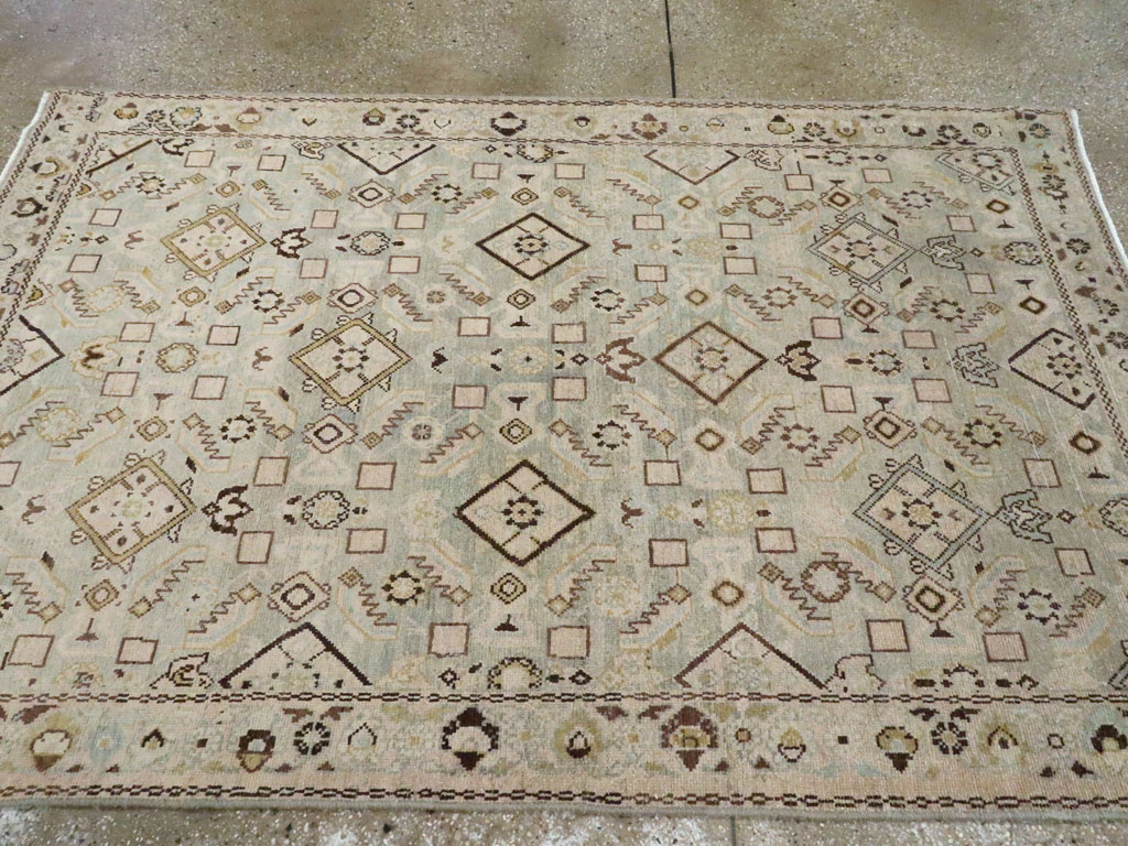 Vintage Persian Malayer Rug, No.25794 - Galerie Shabab