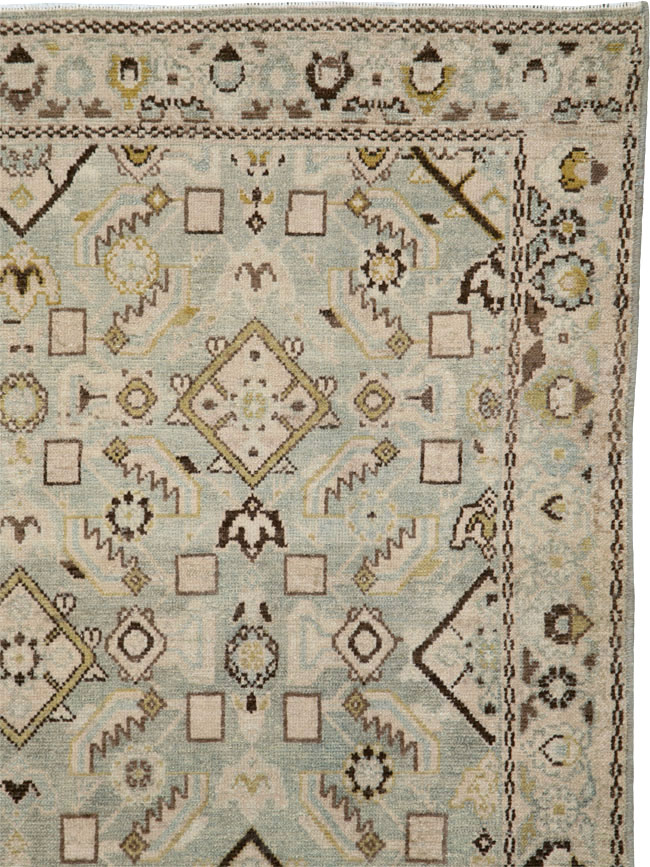 Vintage Persian Malayer Rug, No.25794 - Galerie Shabab