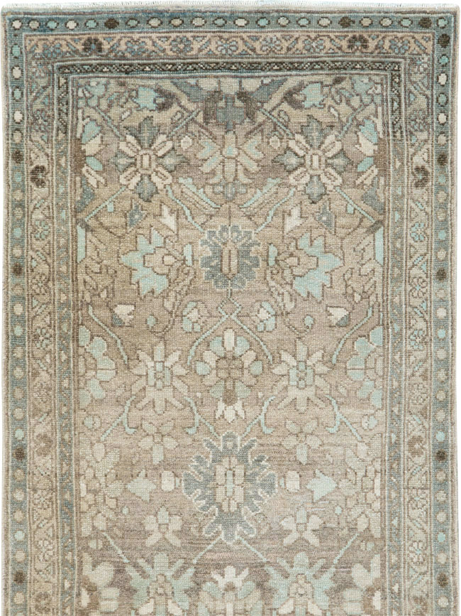 Vintage Persian Malayer Runner, No.25795 - Galerie Shabab