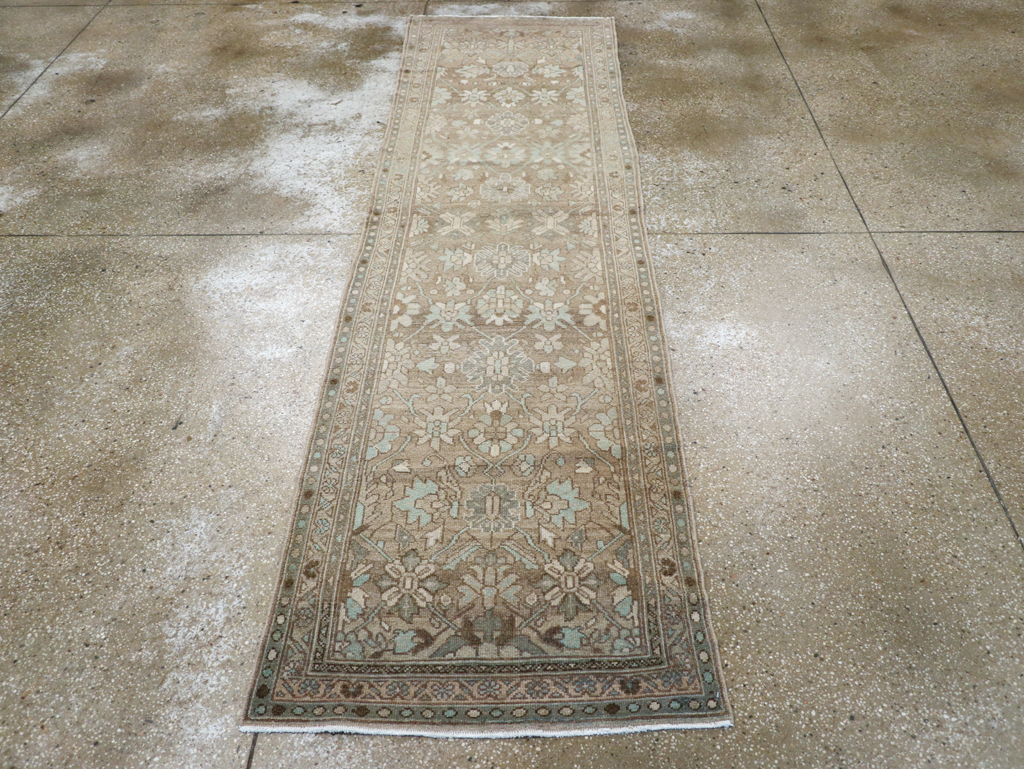 Vintage Persian Malayer Runner, No.25795 - Galerie Shabab