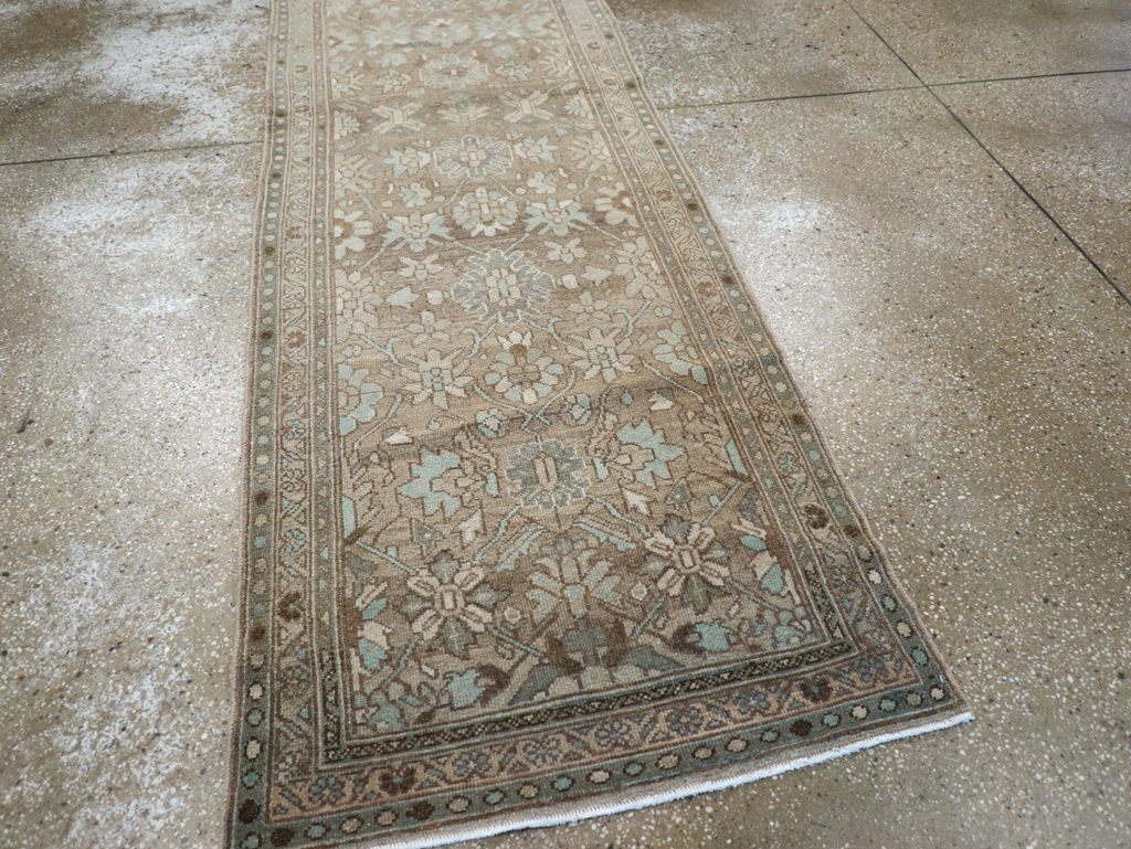 Vintage Persian Malayer Runner, No.25795 - Galerie Shabab