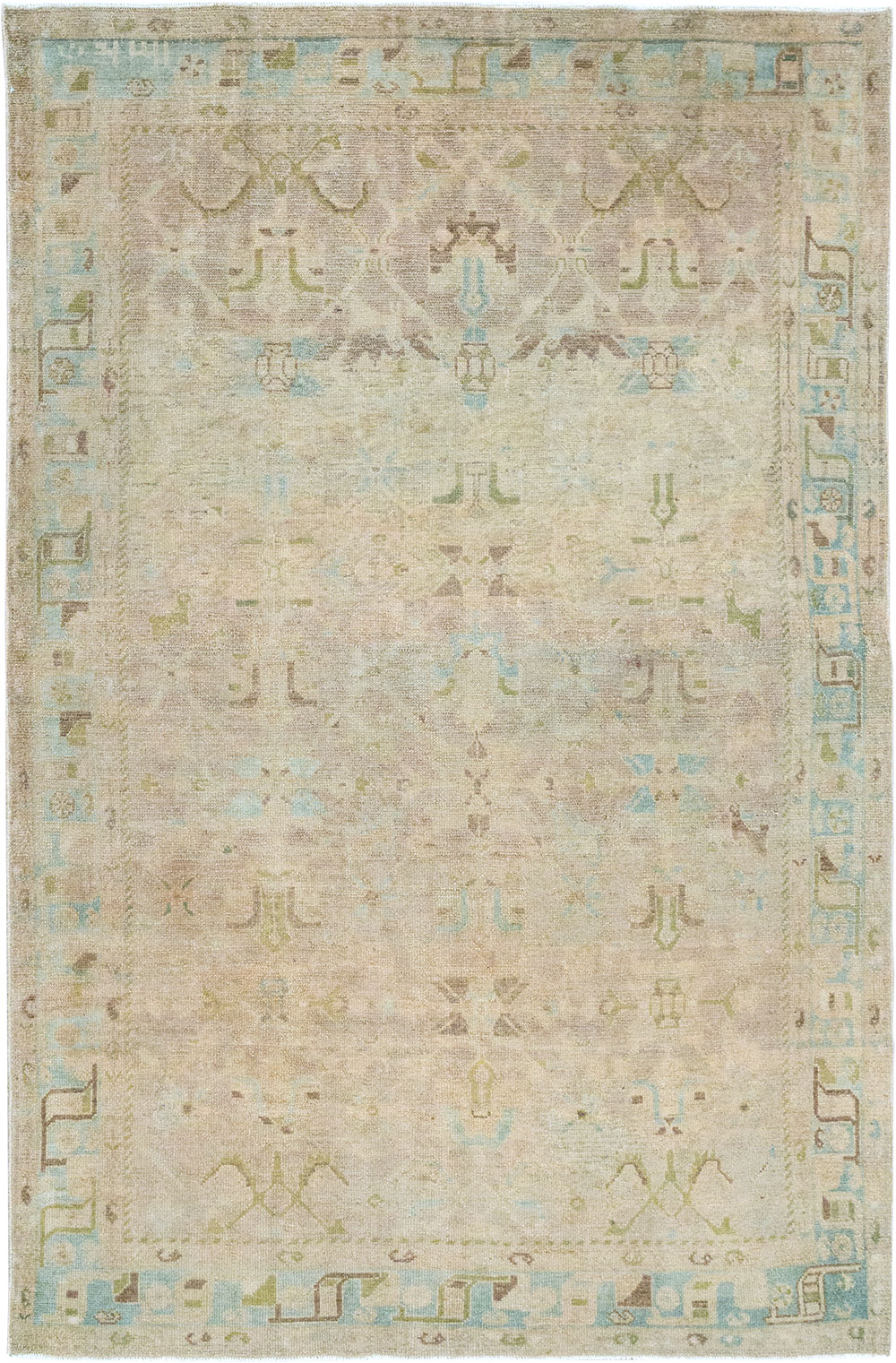 Vintage Persian Malayer Rug, No.25796 - Galerie Shabab