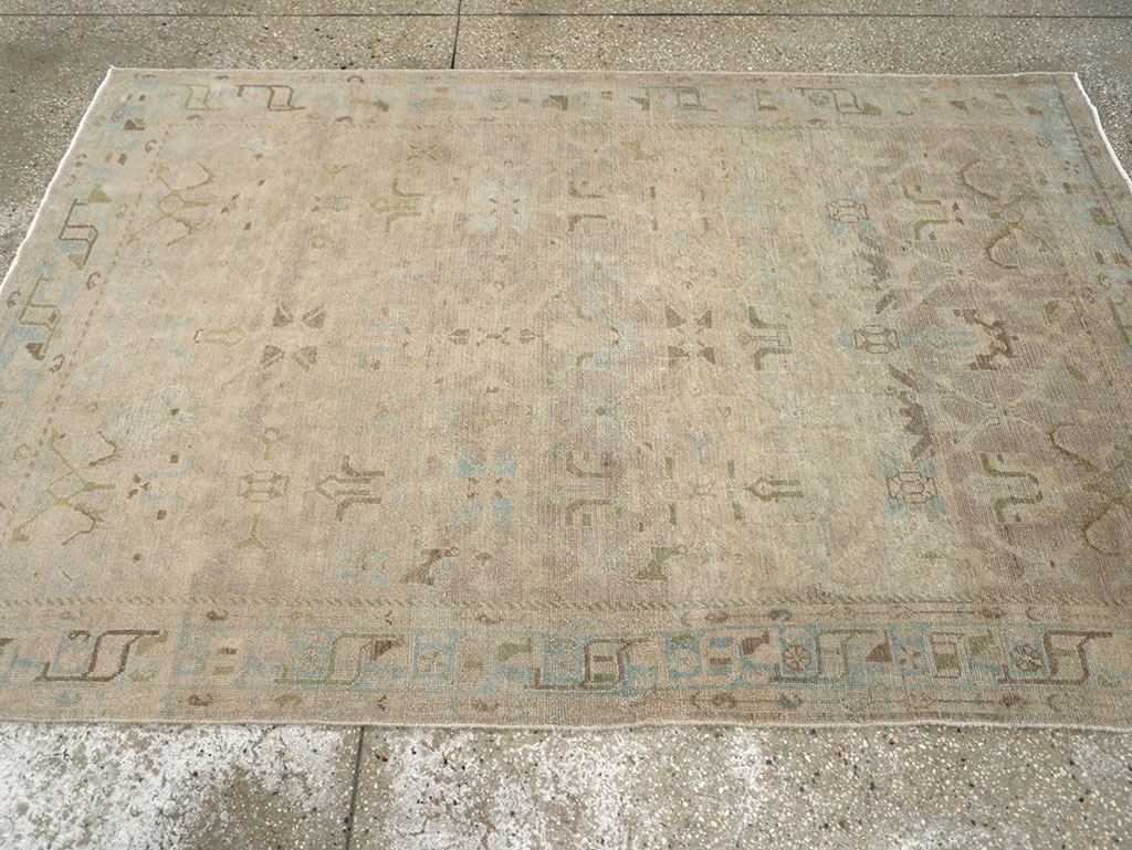 Vintage Persian Malayer Rug, No.25796 - Galerie Shabab