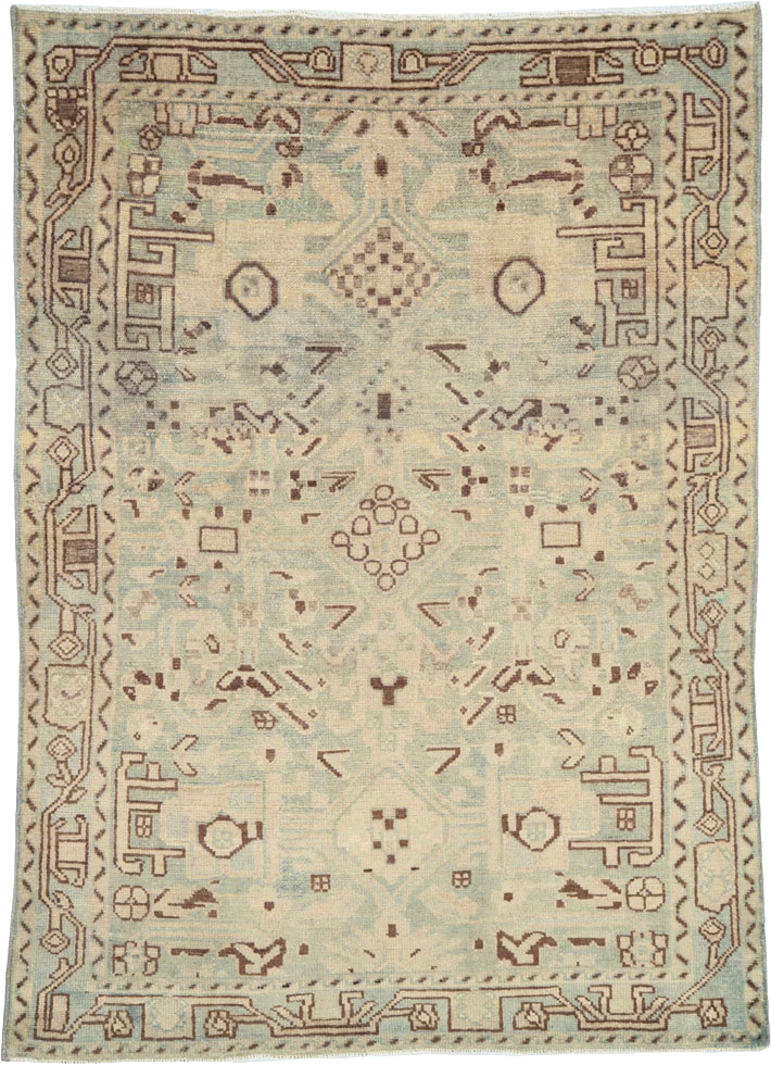 Vintage Persian Malayer Rug, No.25797 - Galerie Shabab