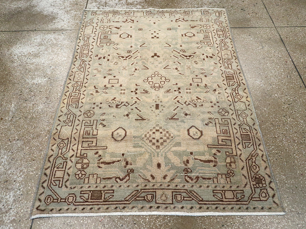 Vintage Persian Malayer Rug, No.25797 - Galerie Shabab