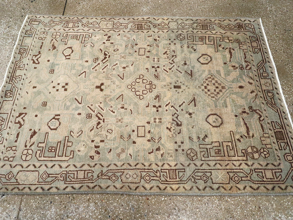 Vintage Persian Malayer Rug, No.25797 - Galerie Shabab