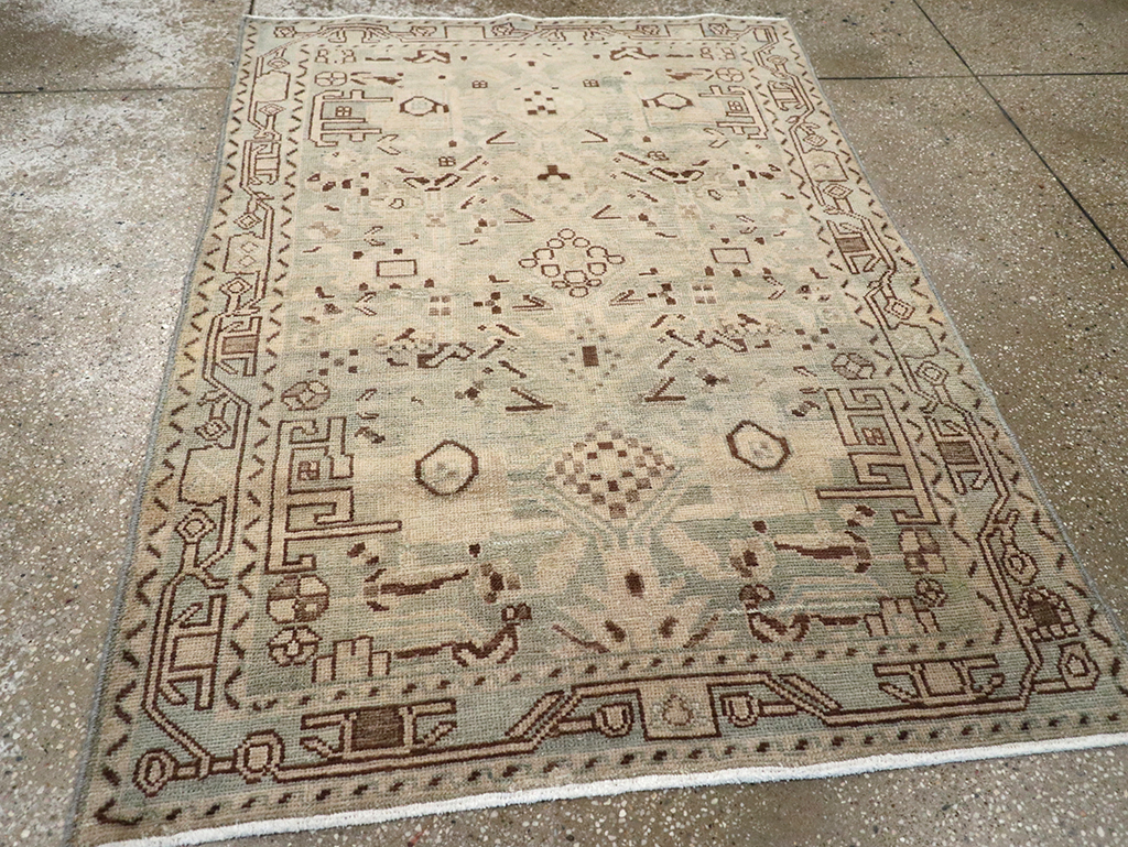 Vintage Persian Malayer Rug, No.25797 - Galerie Shabab