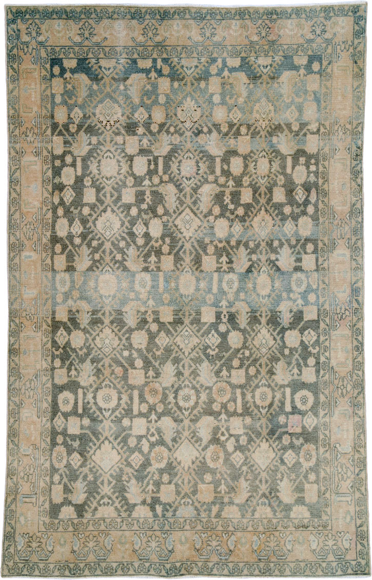 Vintage Persian Malayer Rug, No.25798 - Galerie Shabab
