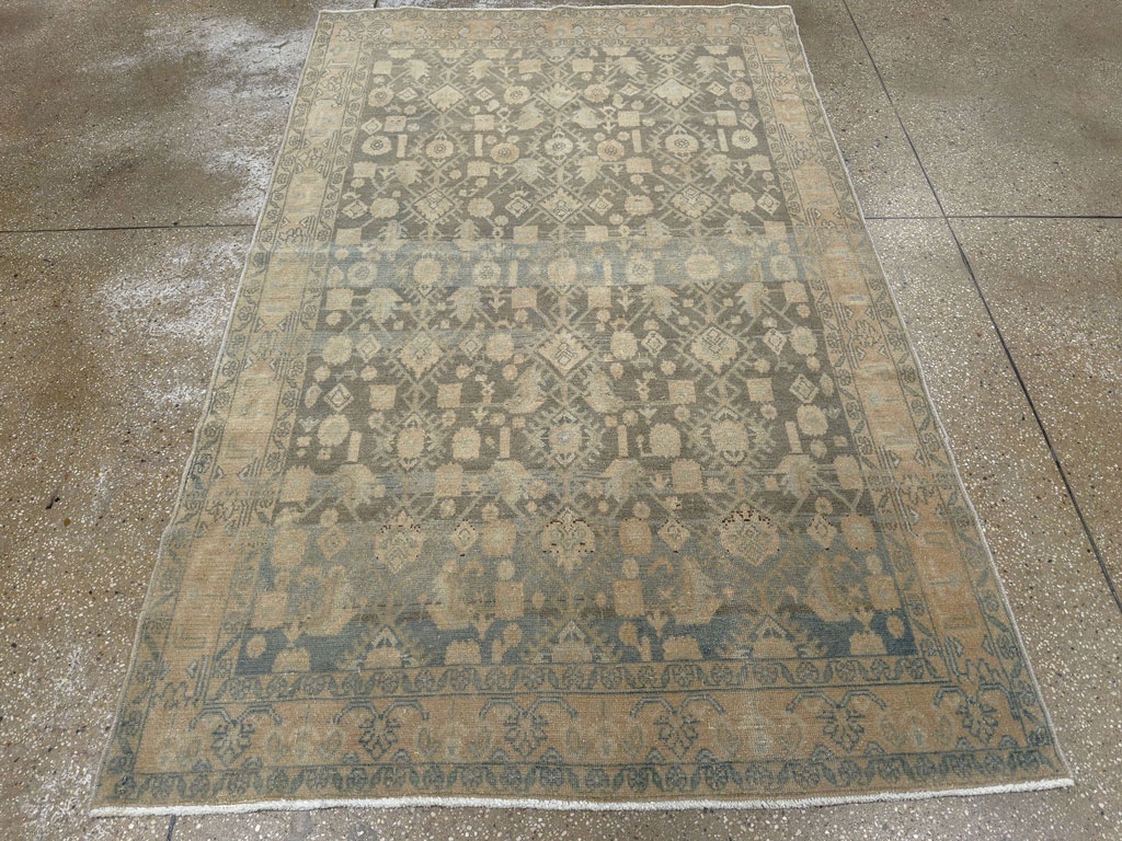 Vintage Persian Malayer Rug, No.25798 - Galerie Shabab