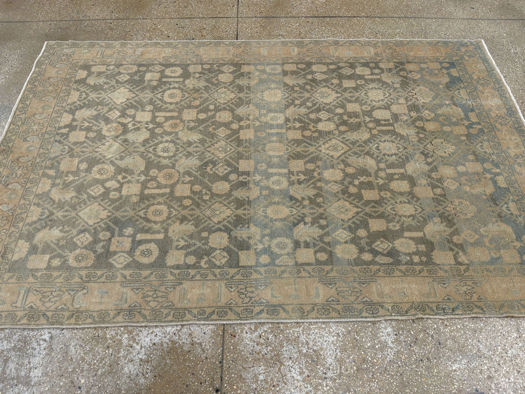 Vintage Persian Malayer Rug, No.25798 - Galerie Shabab