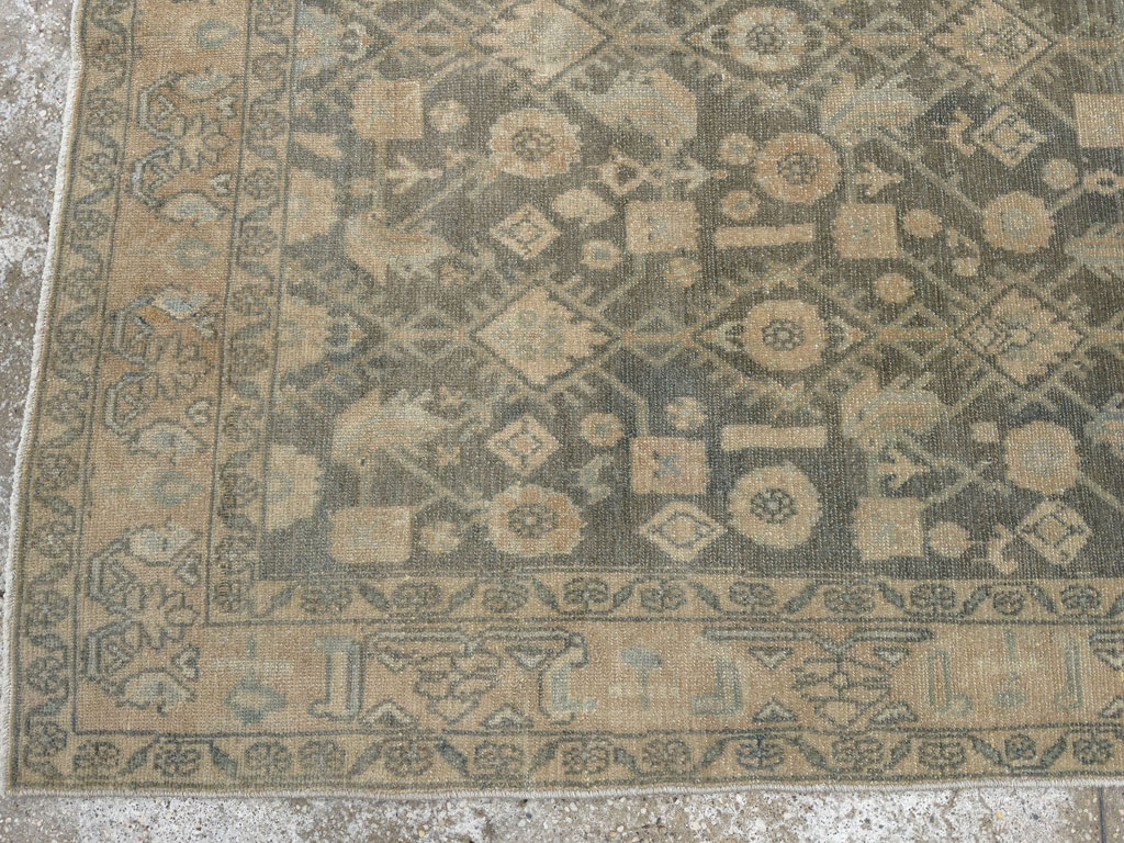 Vintage Persian Malayer Rug, No.25798 - Galerie Shabab