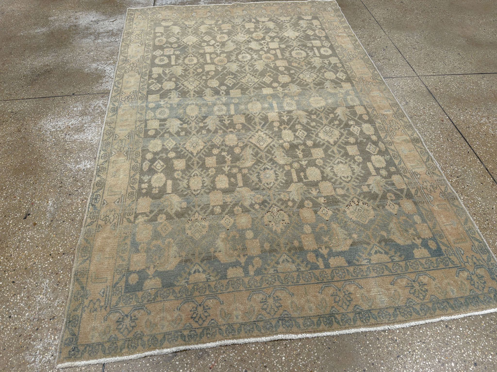 Vintage Persian Malayer Rug, No.25798 - Galerie Shabab