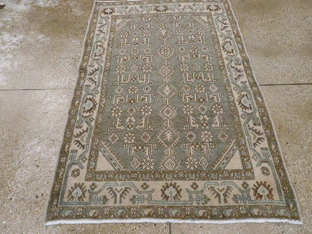 Vintage Persian Malayer Rug, No.25800 - Galerie Shabab