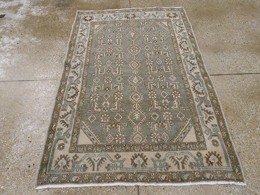 Vintage Persian Malayer Rug, No.25800 - Galerie Shabab