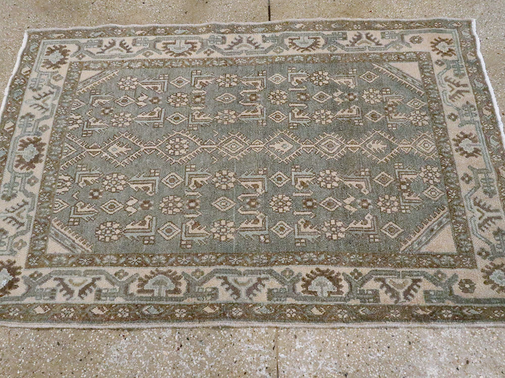 Vintage Persian Malayer Rug, No.25800 - Galerie Shabab