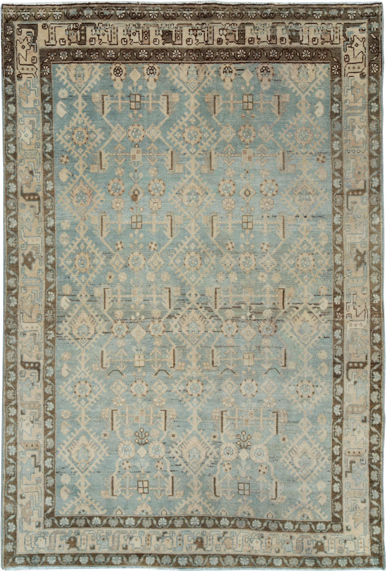 Vintage Persian Malayer Rug, No.25804 - Galerie Shabab