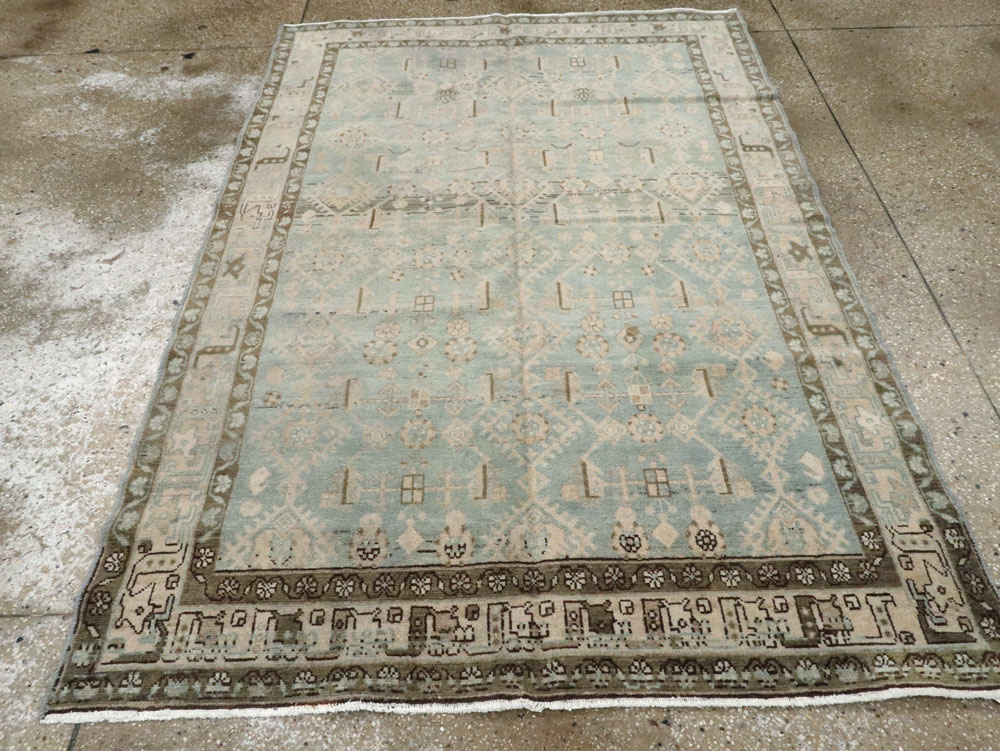 Vintage Persian Malayer Rug, No.25804 - Galerie Shabab