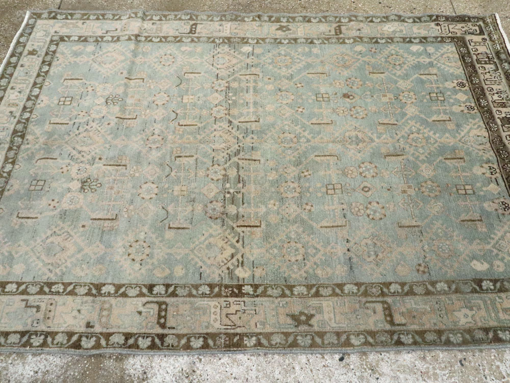 Vintage Persian Malayer Rug, No.25804 - Galerie Shabab