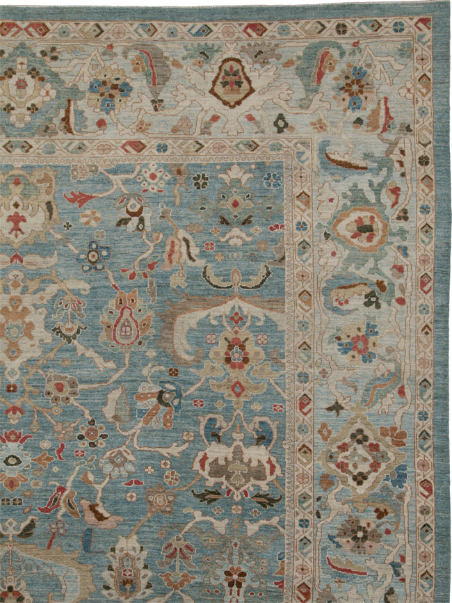 Vintage Inspired Mahal Carpet, No.25805 - Galerie Shabab