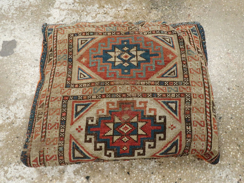 Antique Caucasian Kuba Pillow, No.25806 - Galerie Shabab