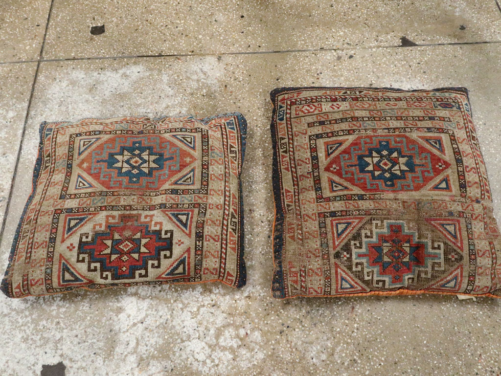 Antique Caucasian Kuba Pillow, No.25806 - Galerie Shabab