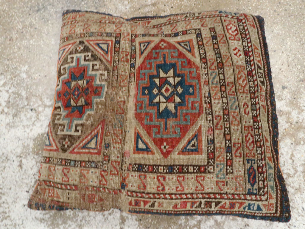 Antique Caucasian Kuba Pillow, No.25807 - Galerie Shabab