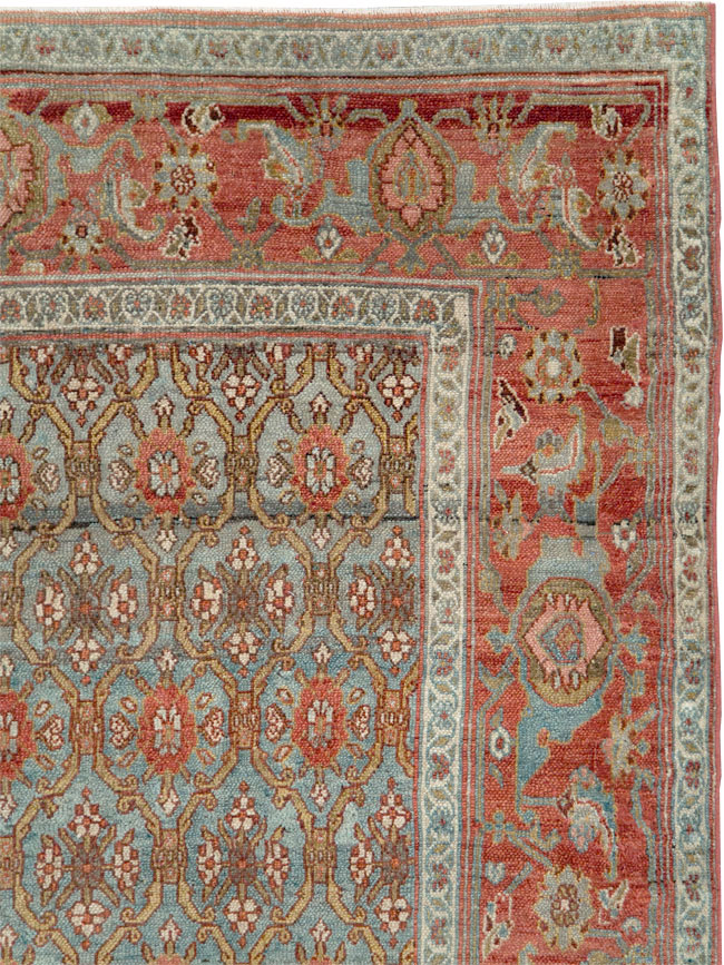 Antique Kurdish Gallery Carpet, No.25822 - Galerie Shabab