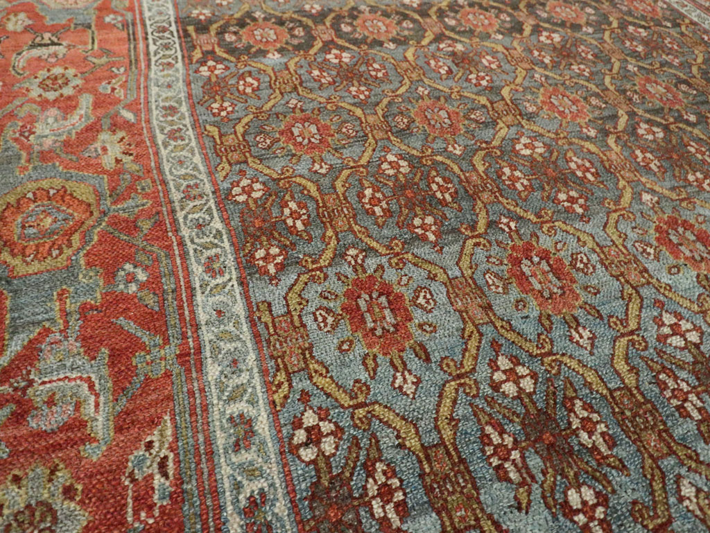 Antique Kurdish Gallery Carpet, No.25822 - Galerie Shabab