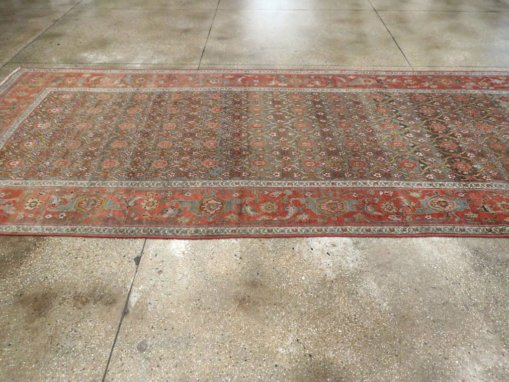 Antique Kurdish Gallery Carpet, No.25822 - Galerie Shabab