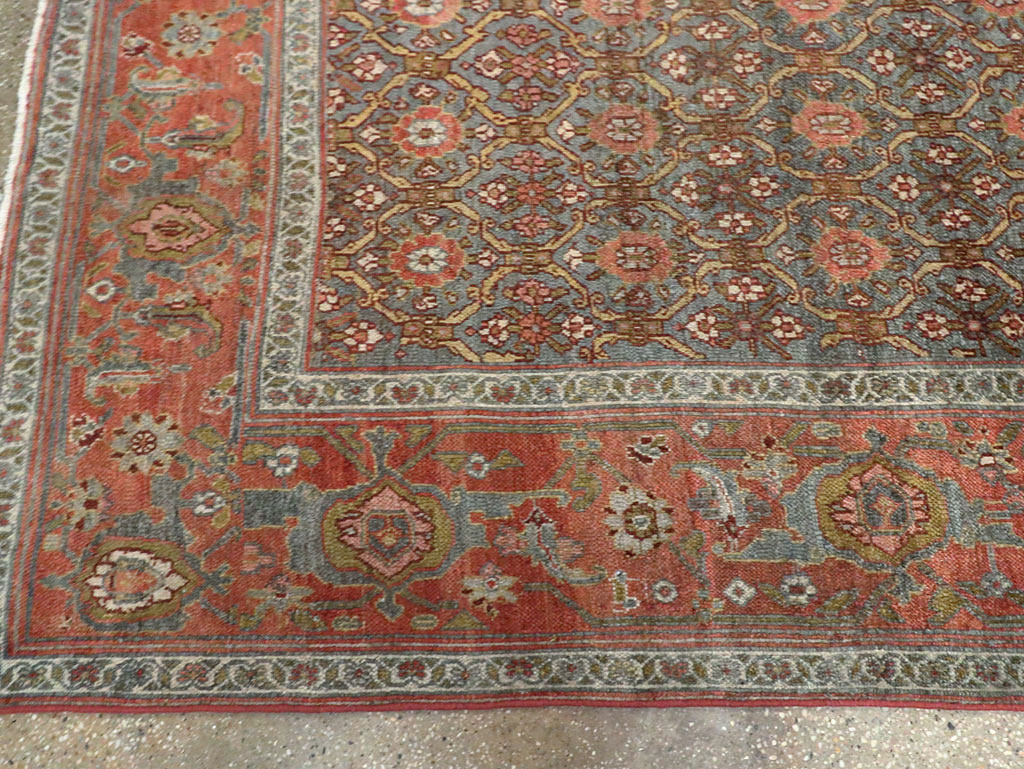 Antique Kurdish Gallery Carpet, No.25822 - Galerie Shabab