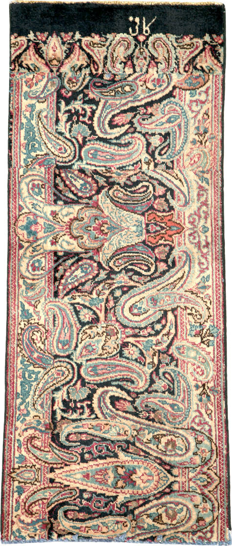 Vintage Persian Mashad Rug, No.25832 - Galerie Shabab