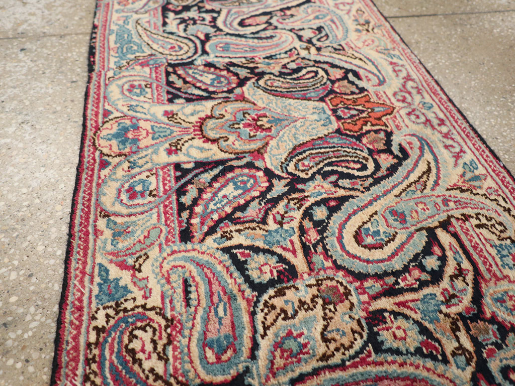 Vintage Persian Mashad Rug, No.25832 - Galerie Shabab
