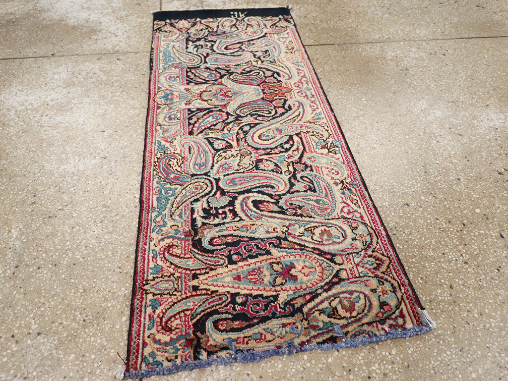 Vintage Persian Mashad Rug, No.25832 - Galerie Shabab