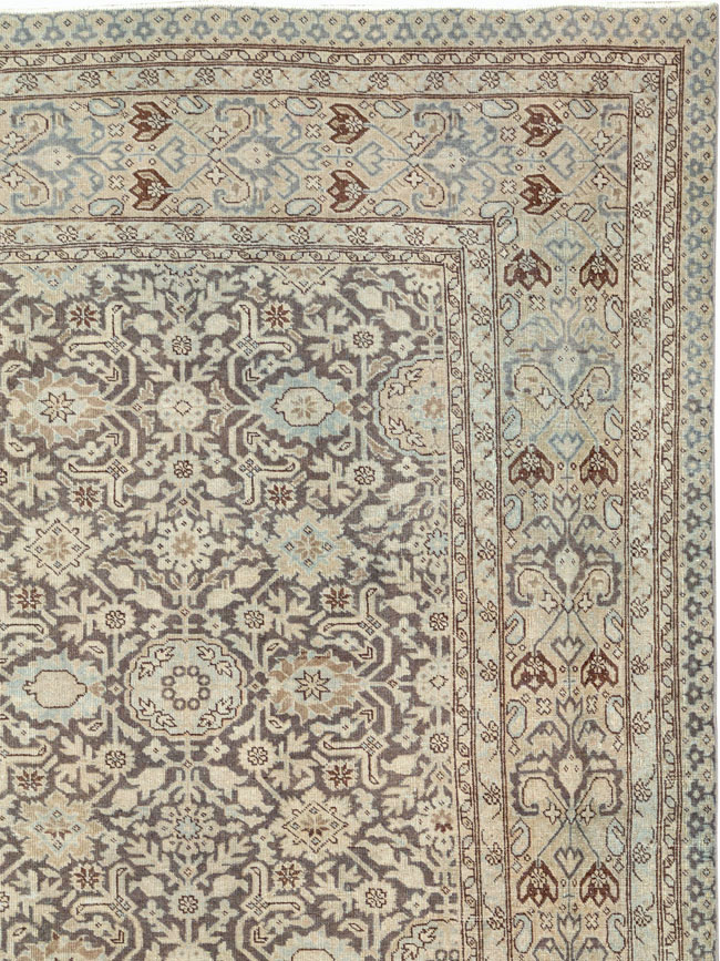 Antique Persian Tabriz Carpet, No.25834 - Galerie Shabab