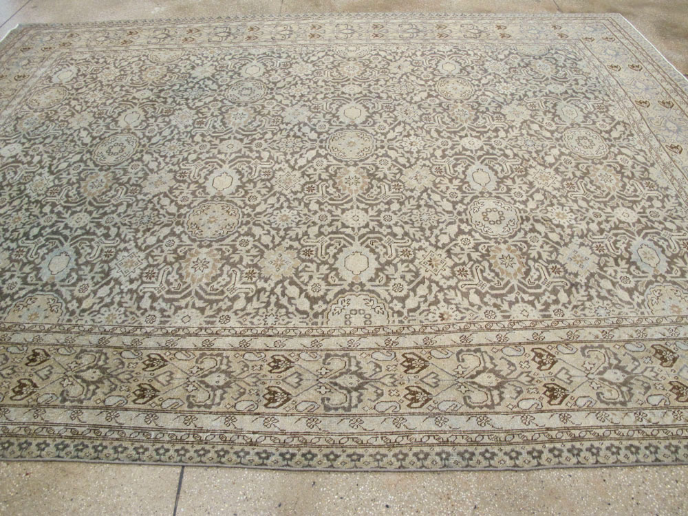 Antique Persian Tabriz Carpet, No.25834 - Galerie Shabab