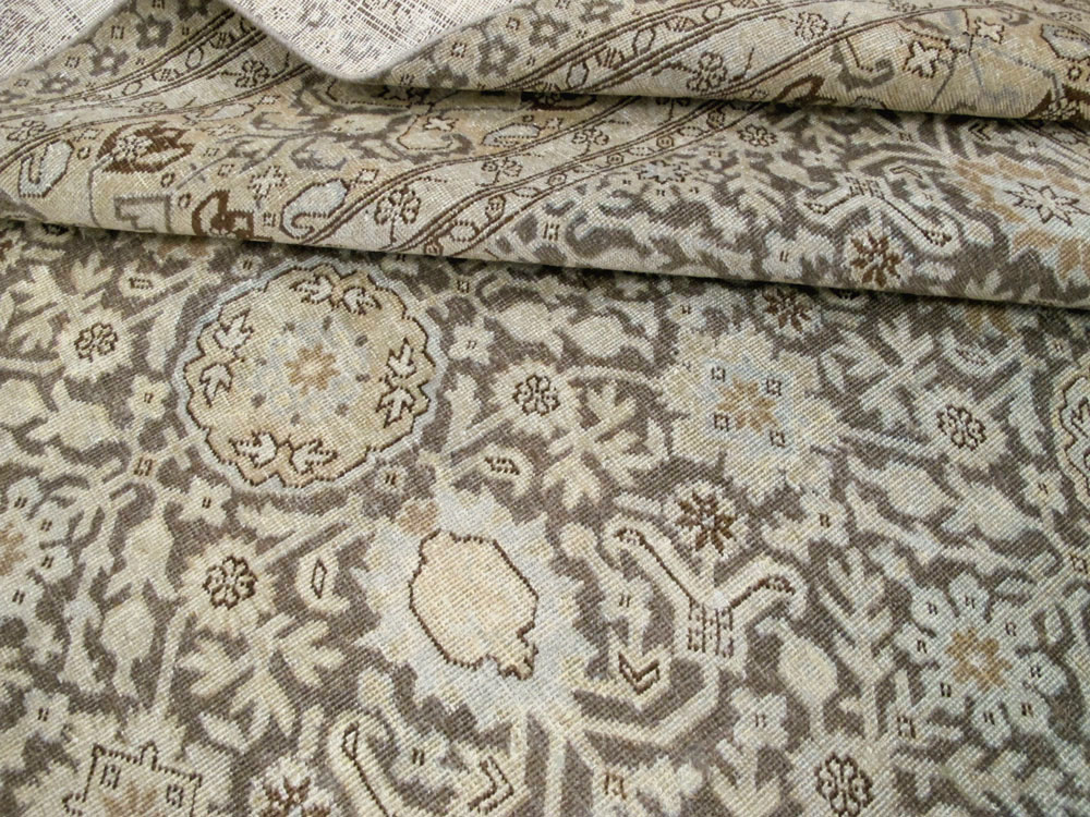 Antique Persian Tabriz Carpet, No.25834 - Galerie Shabab