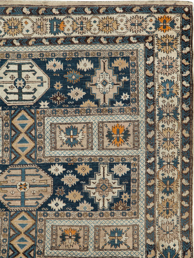 Antique Caucasian Throw Rug, No.25851 - Galerie Shabab