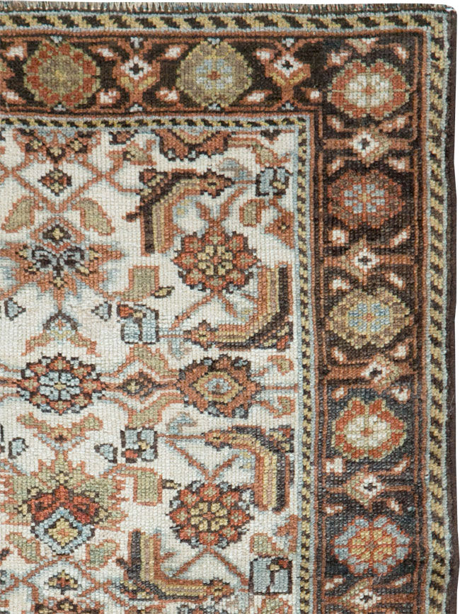 Vintage Persian Mahal Rug, No.25855 - Galerie Shabab