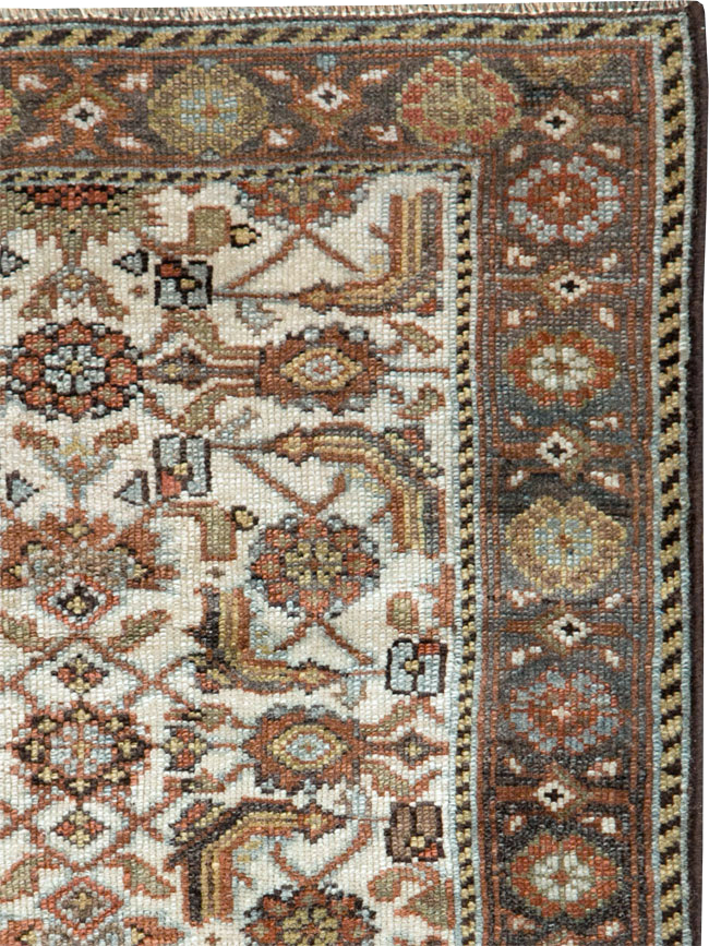Vintage Persian Mahal Rug, No.25855 - Galerie Shabab