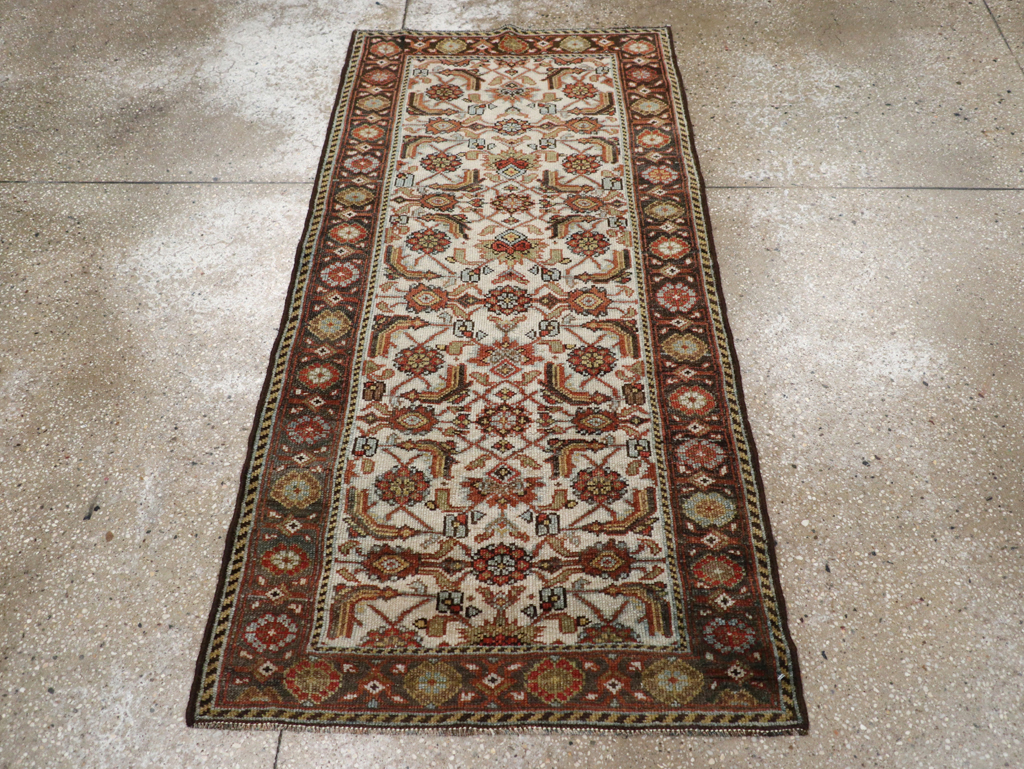 Vintage Persian Mahal Rug, No.25855 - Galerie Shabab