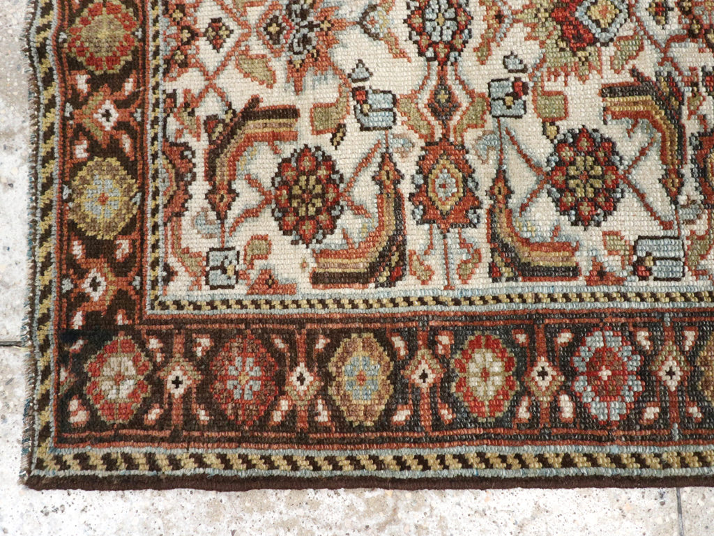 Vintage Persian Mahal Rug, No.25855 - Galerie Shabab