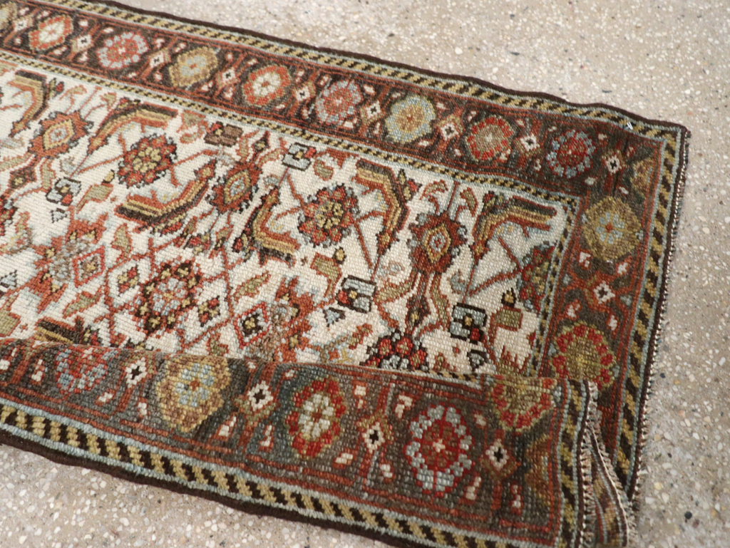 Vintage Persian Mahal Rug, No.25855 - Galerie Shabab